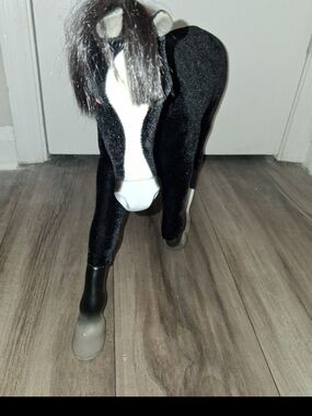 American Girl Black Velvet Western Horse